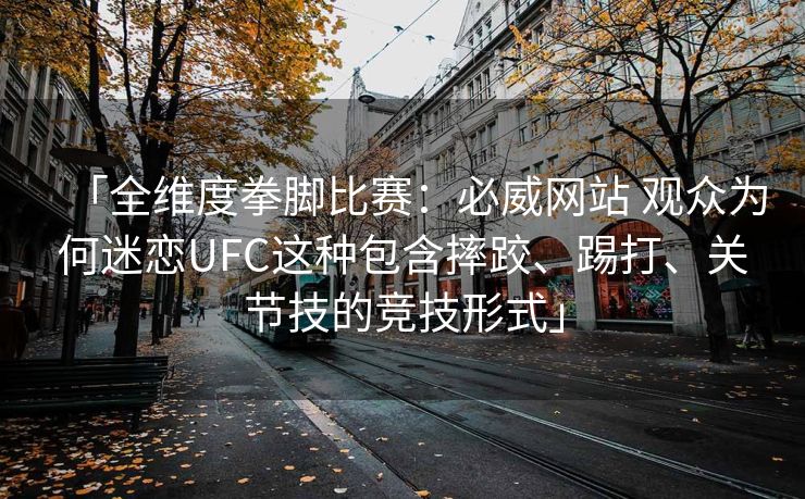 「全维度拳脚比赛：必威网站 观众为何迷恋UFC这种包含摔跤、踢打、关节技的竞技形式」